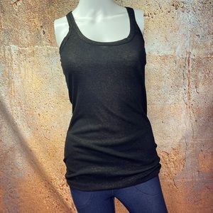 Black tank top